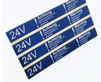 Custom pc stickers for electronic product matte polycarbonate lexan label panel 3M screen printing label